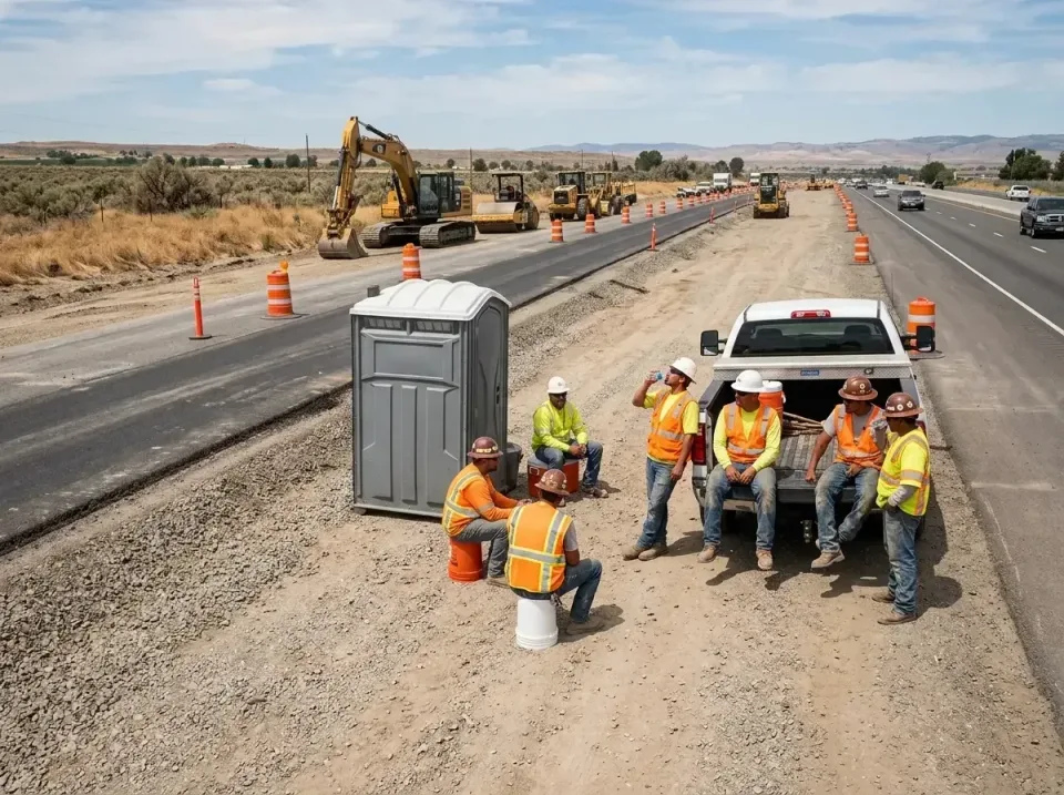 highway-road-construction-crew-007 — frequently asked questions, Porta Potty and Restroom Rentals in Peralta, NM
